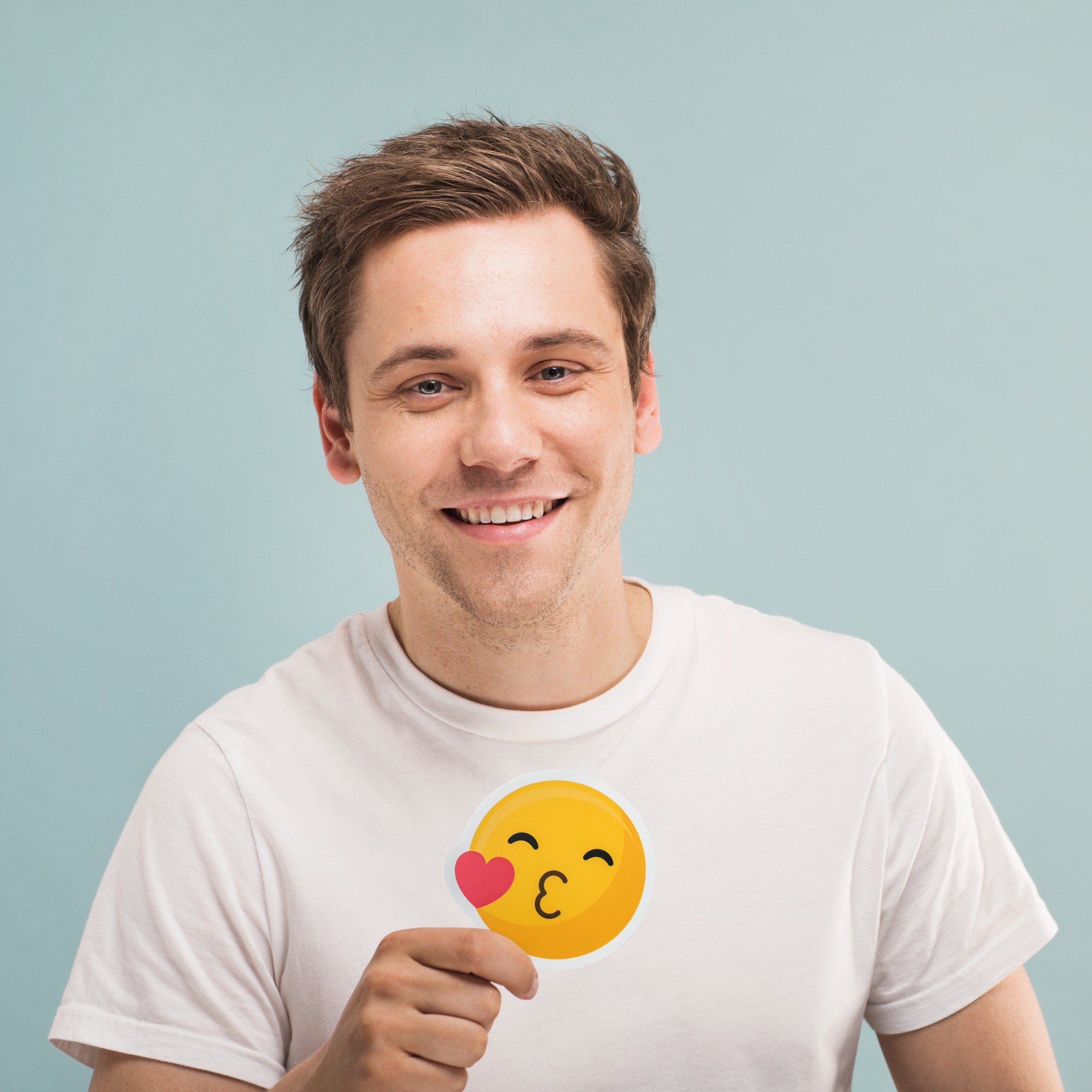 Cheerful Man Portrait LXPGBH3