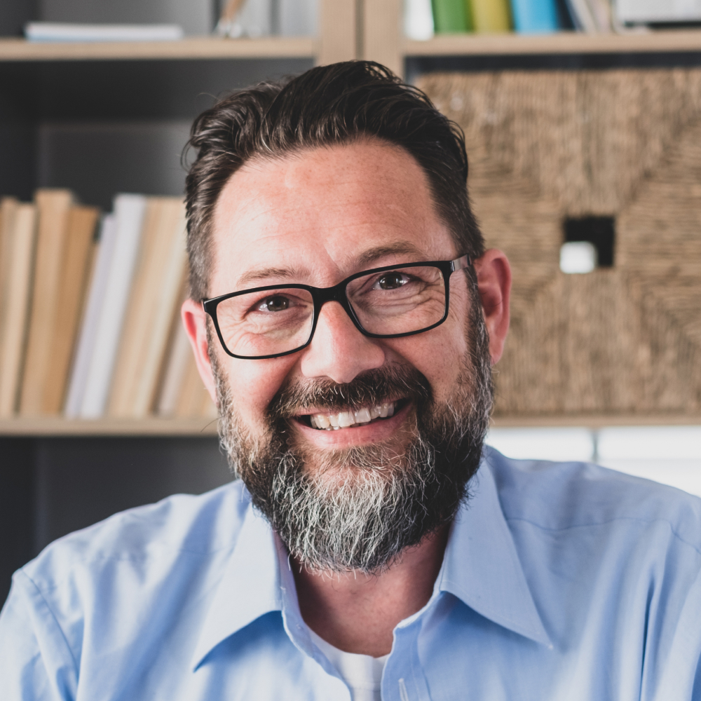 Portrait Of One Young And Happy Cheerful Man Smili NTJLQB7