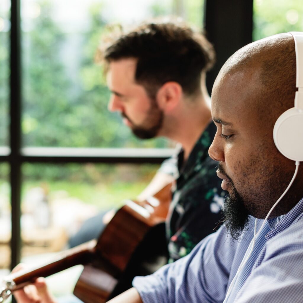 The Strong Man Stand Near The Car On The Snowy Roa D6W92EC 2 1024x1024